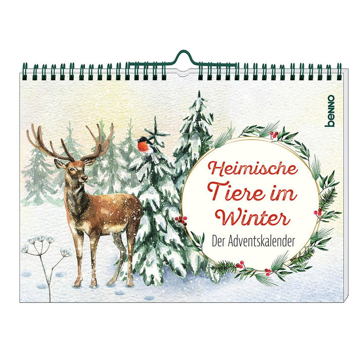 Heimische Tiere im Winter - der Adventskalender | -