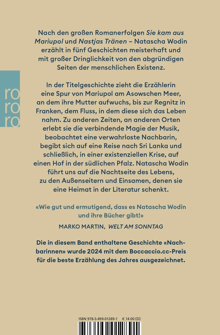 Der Fluss und das Meer | Wodin, Natascha