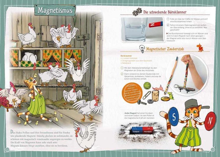 Pettersson und Findus. Meine ersten Experimente und Erfindungen | Nordqvist,...