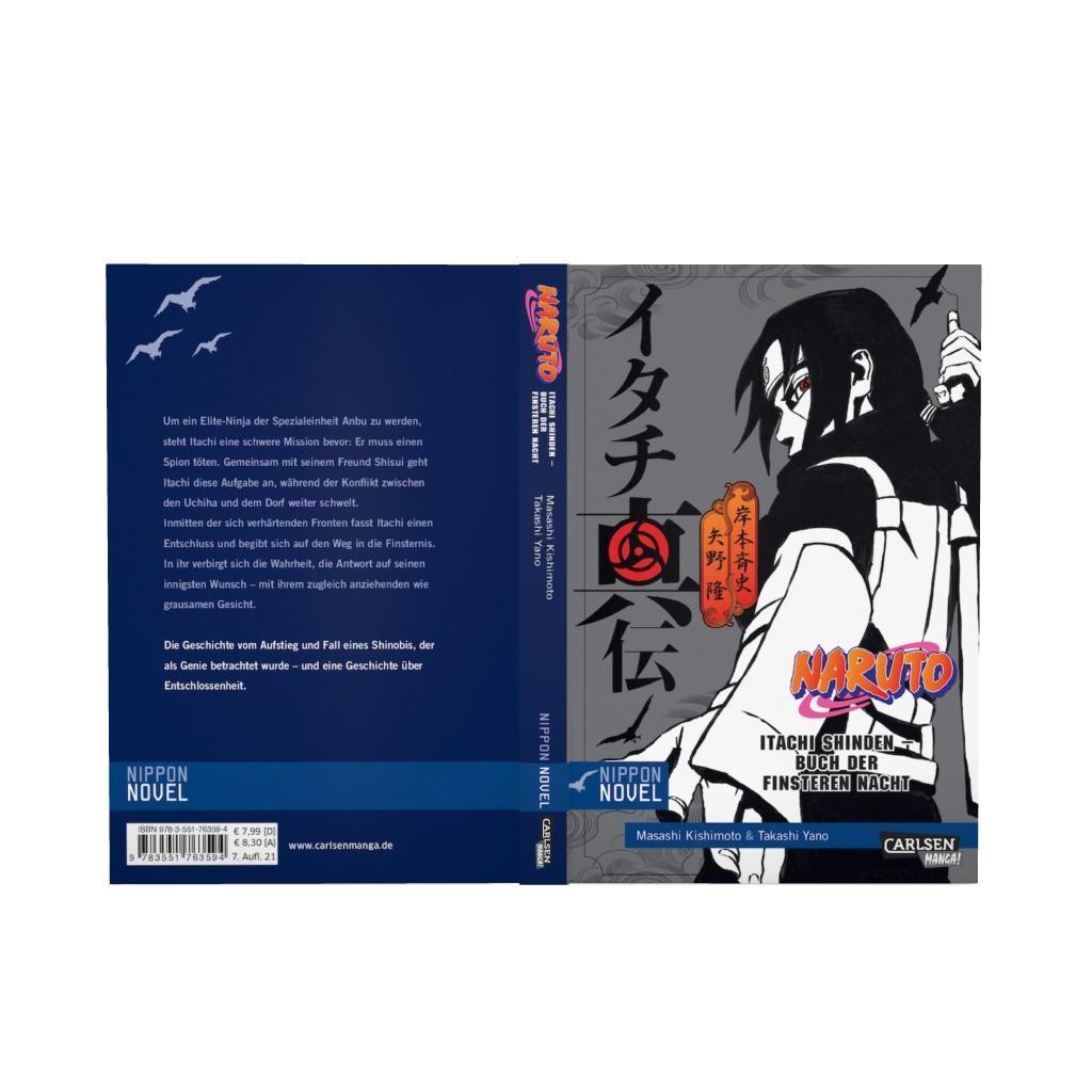 Naruto Itachi Shinden - Buch der finsteren Nacht (Nippon Novel) | Yano, Takashi