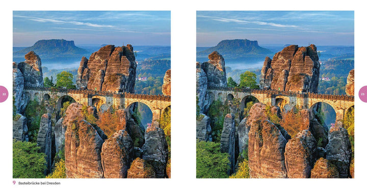 In 444 Fehlern um die Welt - Deutschland. Finde die Unterschiede in den schö...