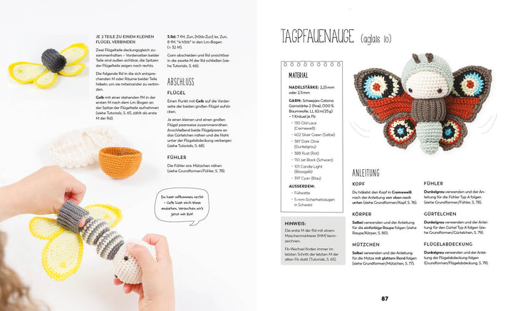 Lalylalas Wunderland der Schmetterlinge - Eine Geschichte zum Häkeln und Trä...