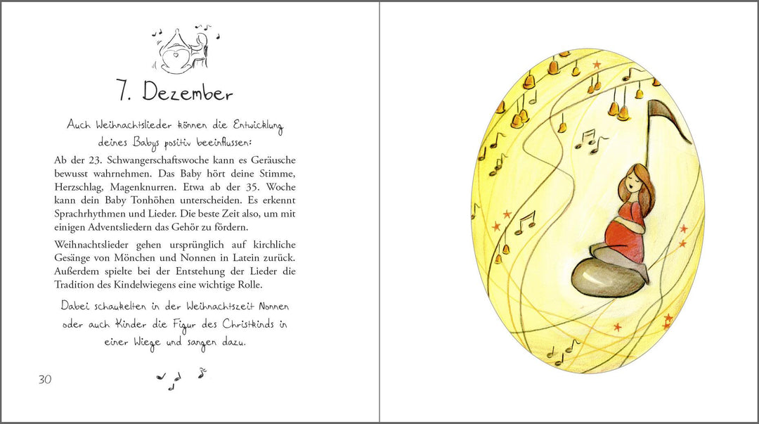 Schwanger im Advent - Ein Adventskalender für alle werdenden Mütter | Schäuf...