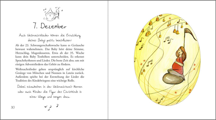Schwanger im Advent - Ein Adventskalender für alle werdenden Mütter | Schäuf...