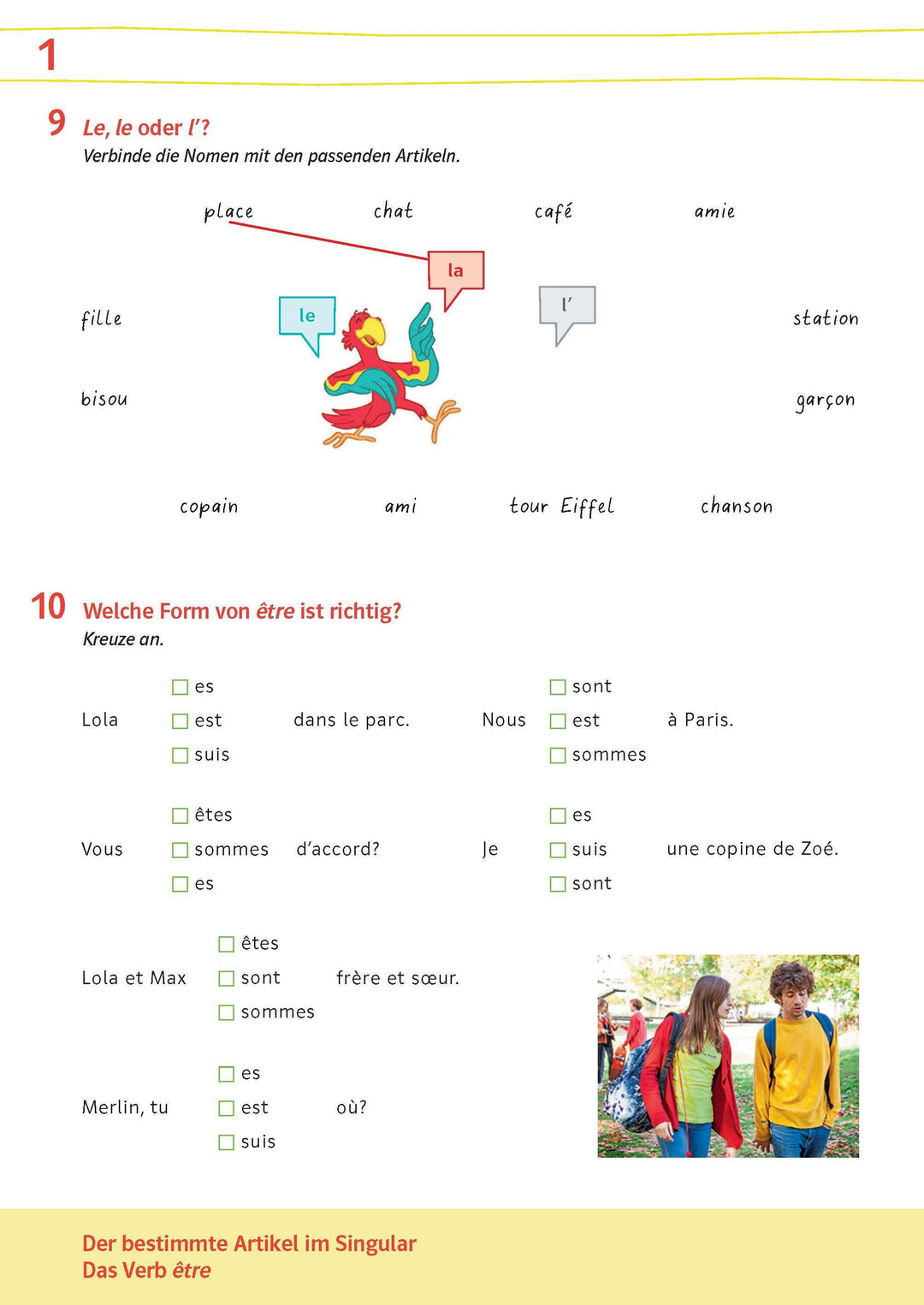 Découvertes 1 (ab 2020) - Übungsblock zum Schulbuch 1. Lernjahr | -