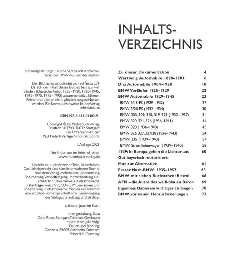 BMW Automobile | Oswald, Werner | Kittler, Eberhard