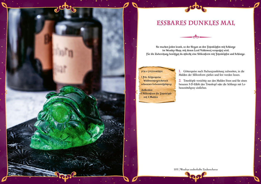 Das Buch für Potter-Fans: Sweets und Candys | Rosenthal, Patrick