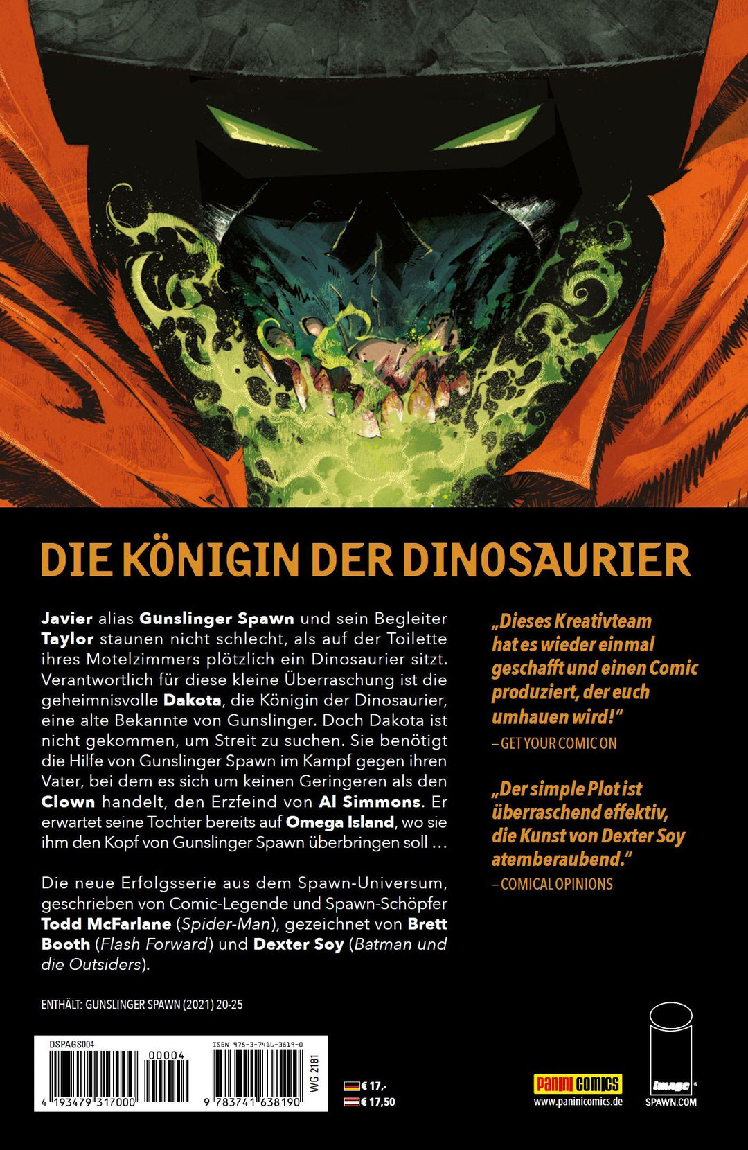 Gunslinger Spawn | Mcfarlane, Todd | Booth, Brett | Soy, Dexter