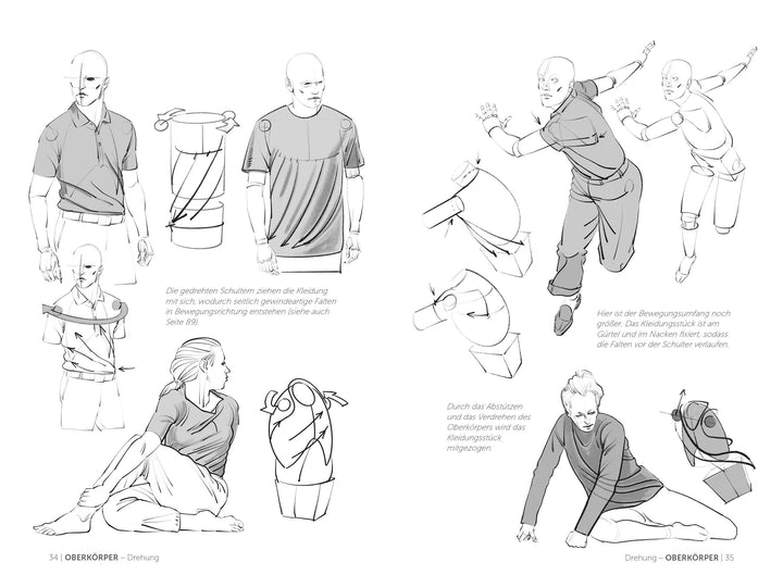 Morpho Detail. Kleidung und Faltenwurf | Lauricella, Michel