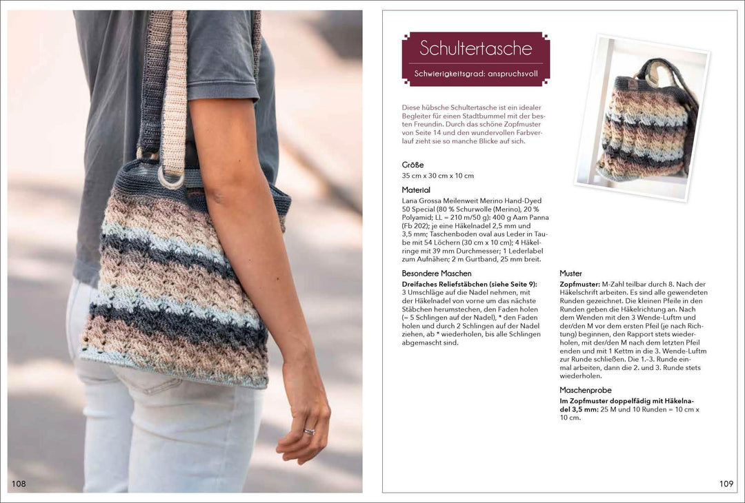 Die schönsten Zopfmuster häkeln | Prell, Sonja