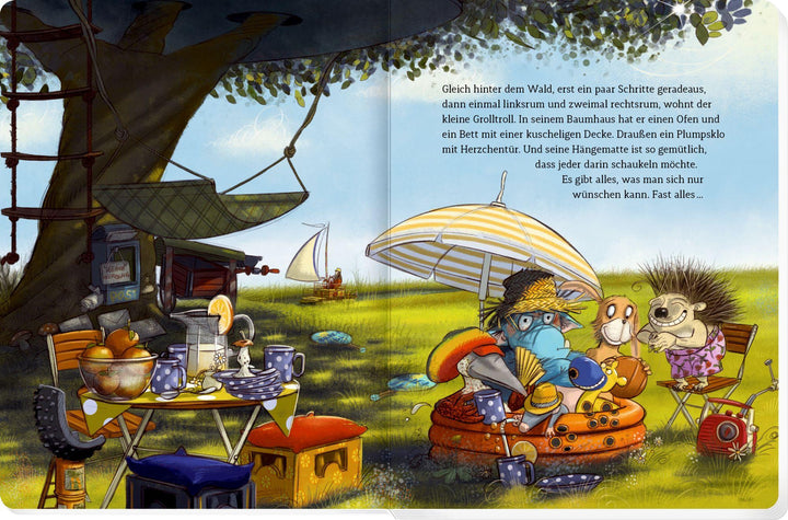 Der Grolltroll ... ist eifersüchtig! (Pappbilderbuch) | Speulhof, Barbara va...