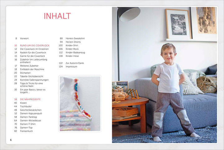 Praxiswissen - Nähen mit dem Coverlock-Stich | Klein, Andrea