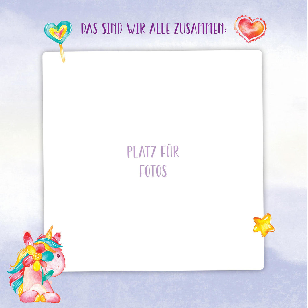 Meine Kindergartenfreunde - Einhörner | -