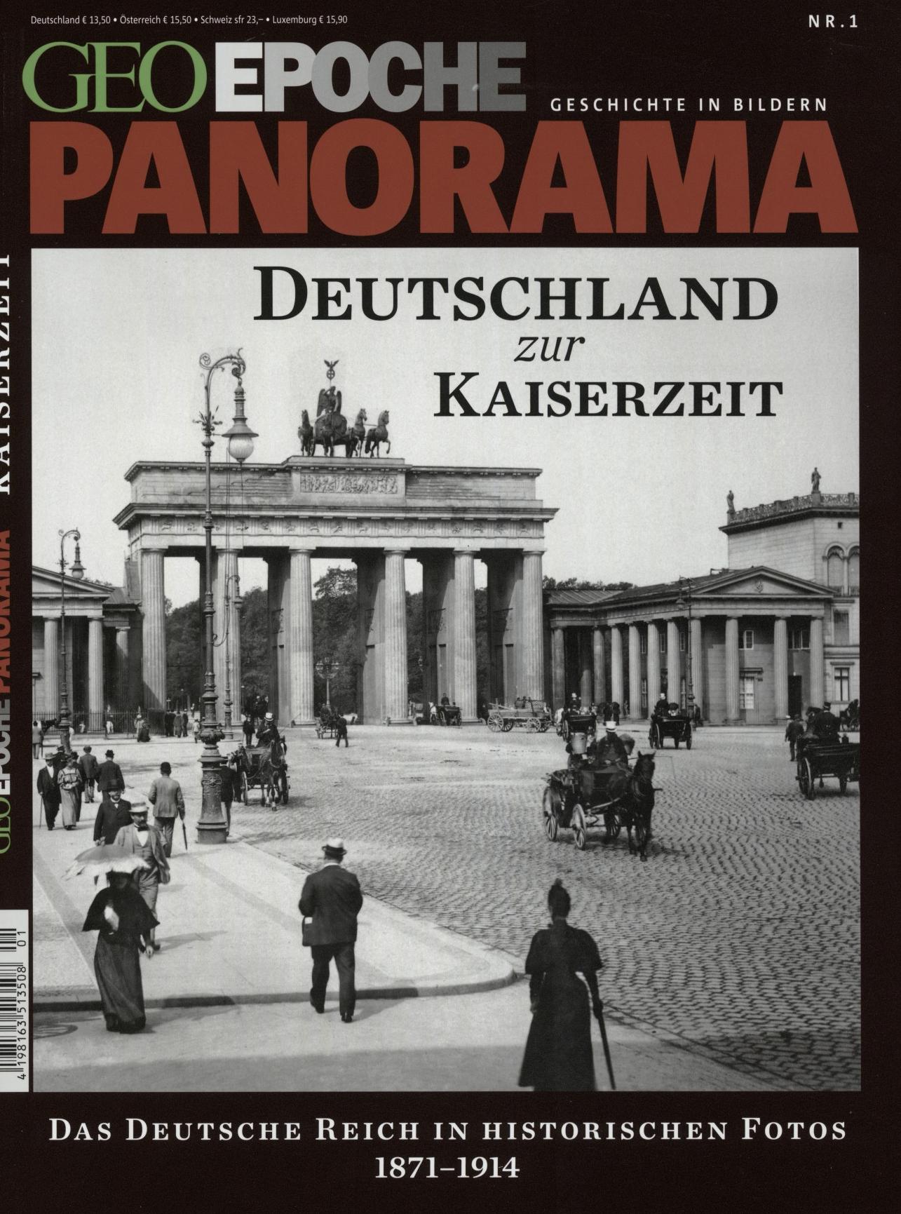 GEO Epoche PANORAMA Deutschland zur Kaiserzeit | -