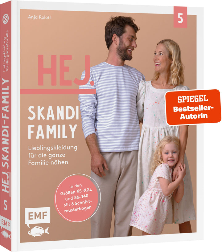 Hej. Skandi-Family - Band 5 - Lieblingskleidung für die ganze Familie nähen ...