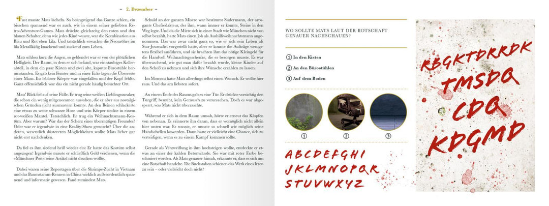 Escape Room. Der erste Escape-Adventskalender | Eich, Eva