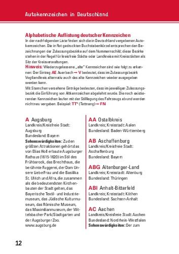 AvD: Auto-Kennzeichen | -