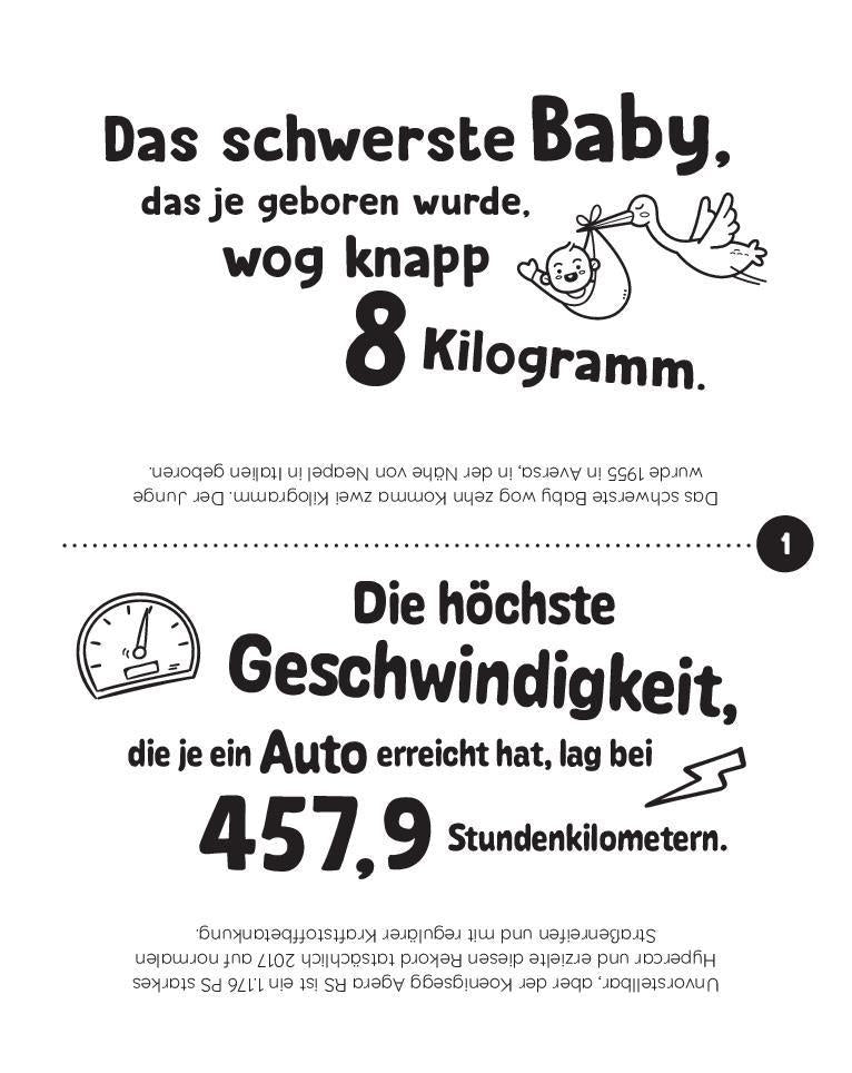 Wahr oder nicht? Verrückte Rekorde I Das Quizspiel | -