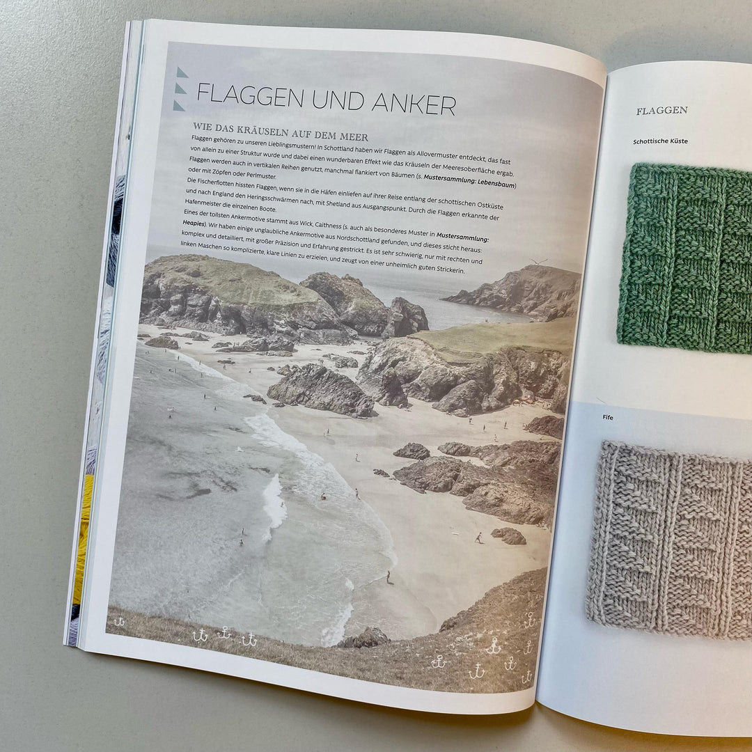 Ganseys. 150 Strickmuster und 10 Modelle inspiriert vom traditionellen Fisch...