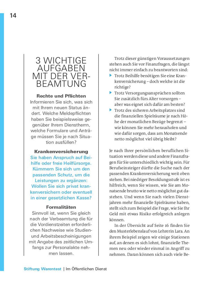 Finanzplaner Beamte | Pohlmann, Isabell | Öchsner, Thomas