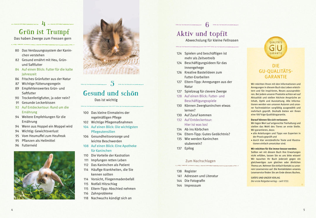 Liebenswerte Zwergkaninchen | Wegler, Monika