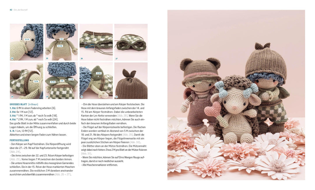 Tierisch süße Häkelfreunde - Waldtiere und Feen | Lee, Erinna