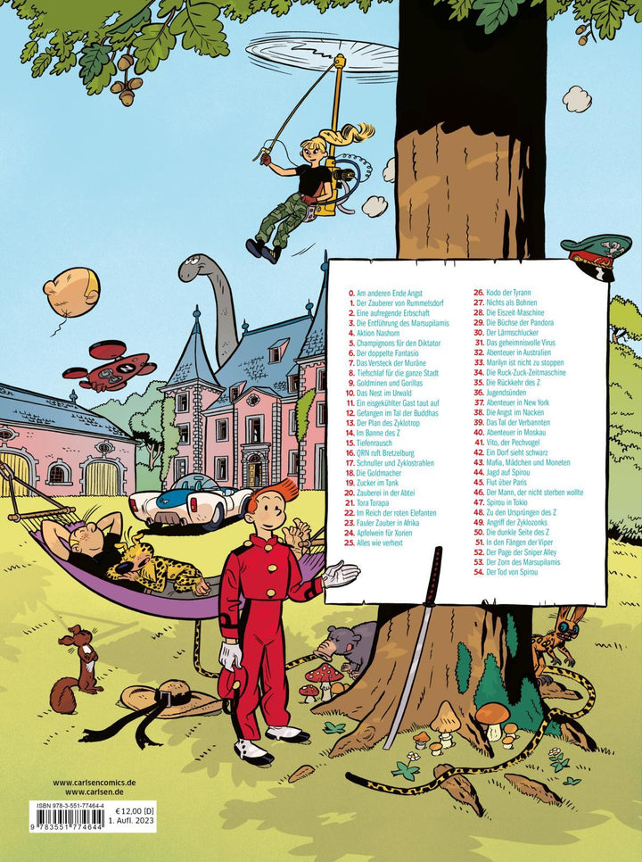 Spirou und Fantasio: Band 54: Der Tod von Spirou | Guerrive, Sophie | Abitan...