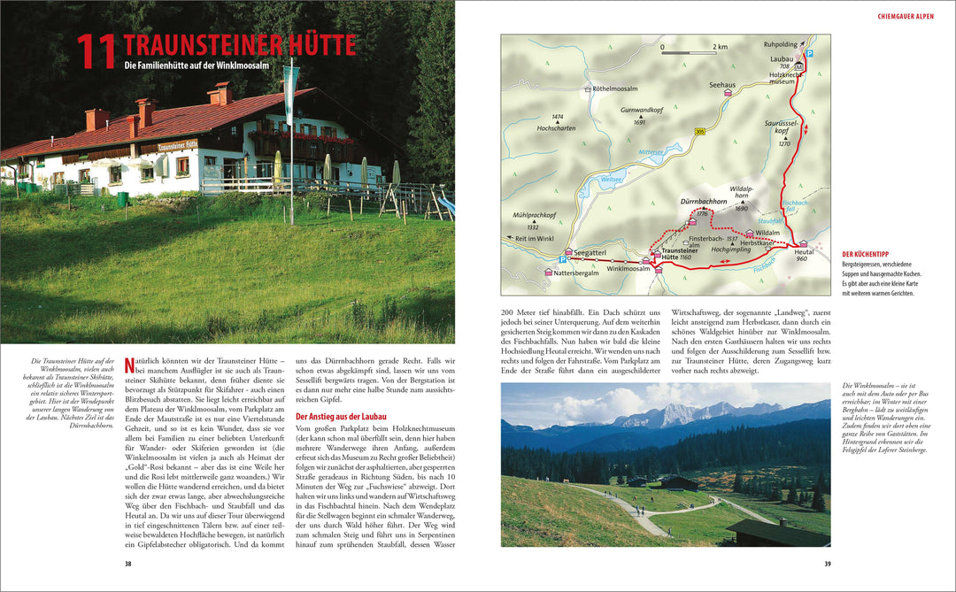 Die schönsten Hüttenwanderungen in den Bayerischen Alpen. 50 Touren für die ...