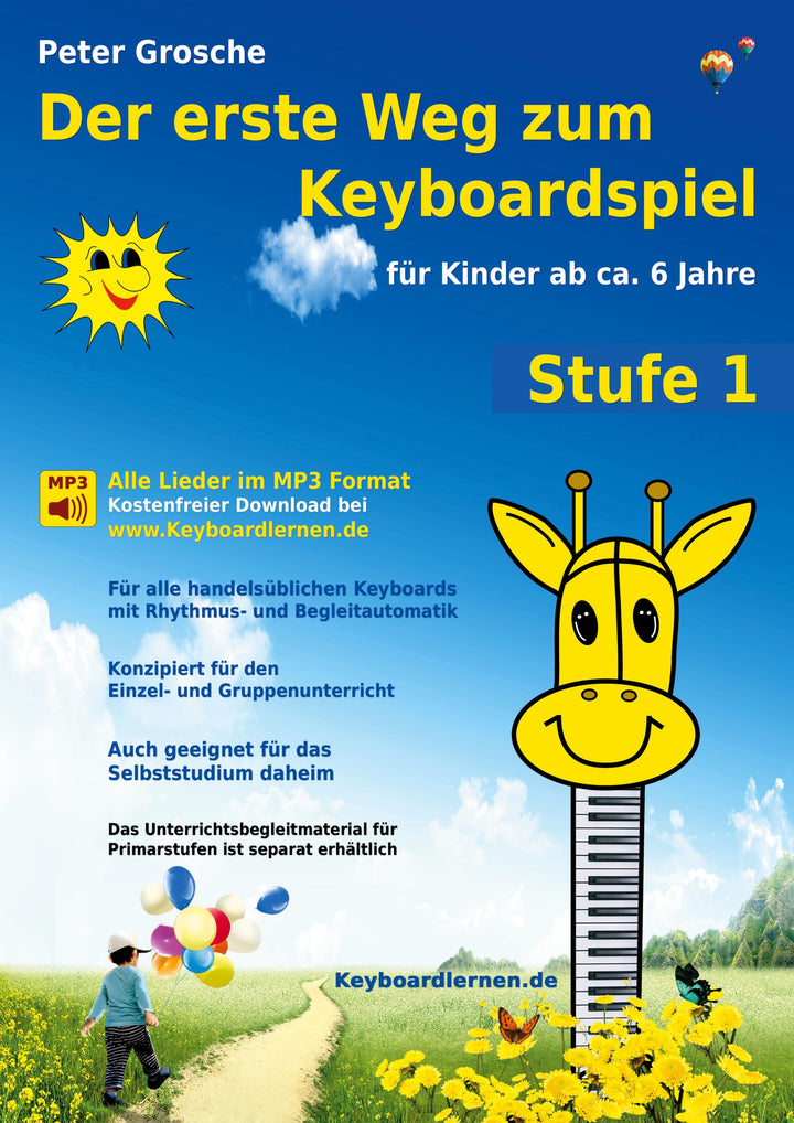 Der erste Weg zum Keyboardspiel (Stufe 1) | Grosche, Peter
