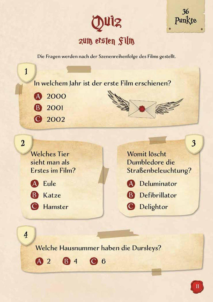 Das große Rätsel- & Quizbuch für alle Potterheads (von der bekannten Blogger...