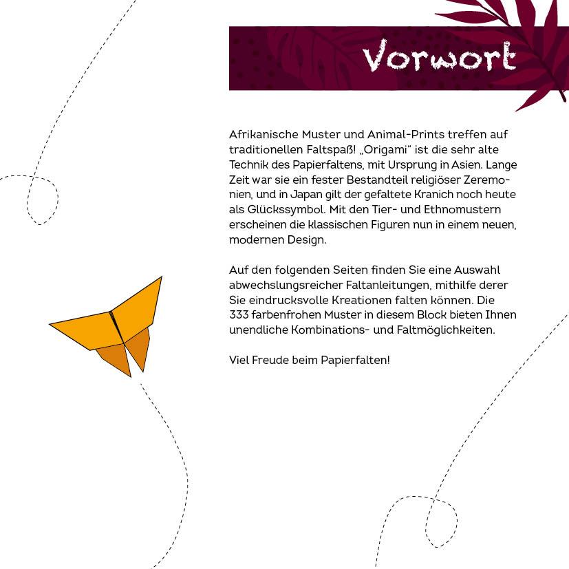333 Origami - Faszination Afrika - Farbenfrohe Papiere falten | -