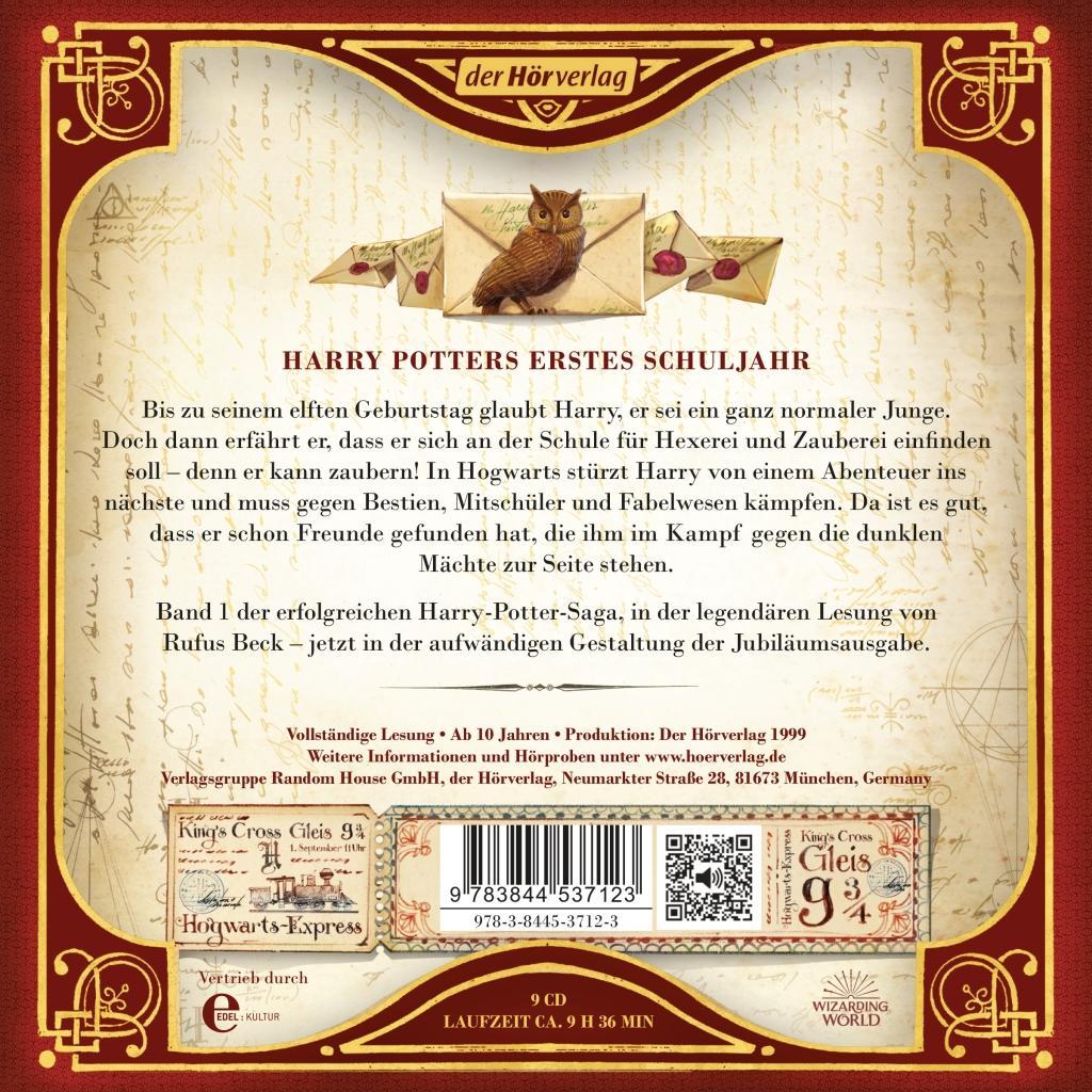 Harry Potter und der Stein der Weisen | Rowling, J. K.