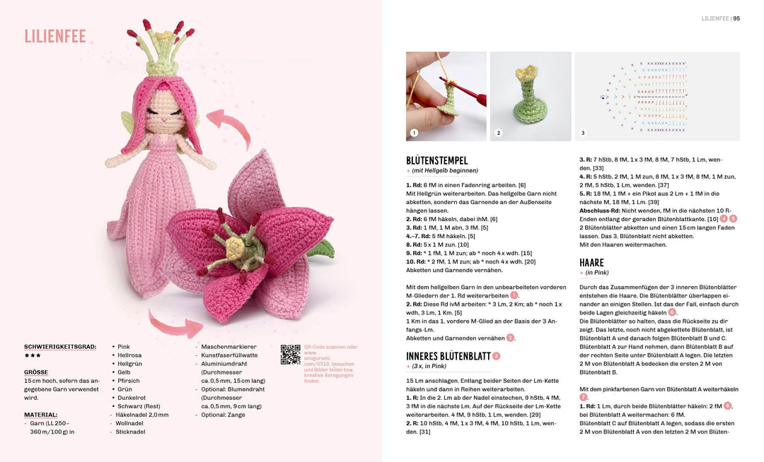 Zauberhafte Wende-Amigurumis häkeln mit @chibiscraft | Pranajaya, Febby