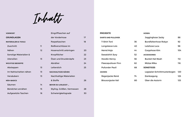 Unisex-Kleidung nähen | Pröls, Antonia