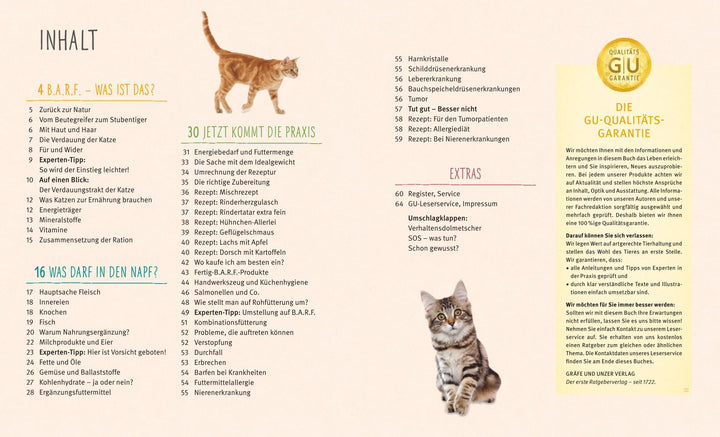 BARF für Katzen | Dillitzer, Natalie