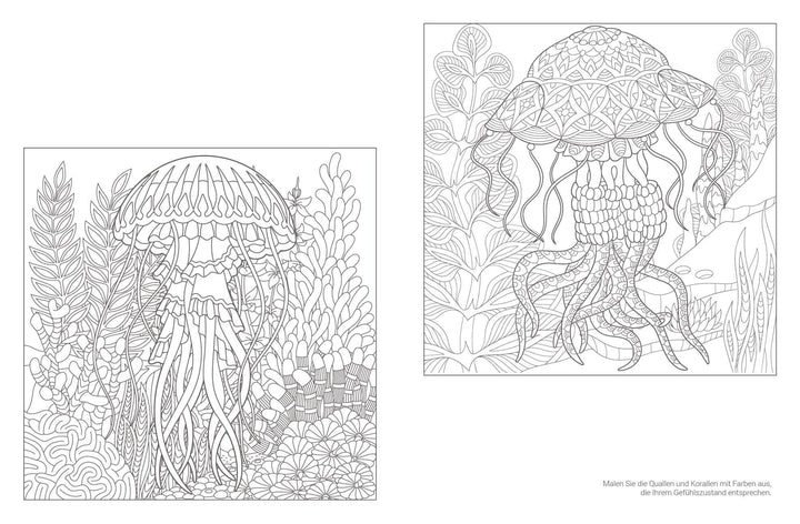 Inspiration Meeresrauschen | 50 Unterwasser-Motive zum Ausmalen, Träumen und...