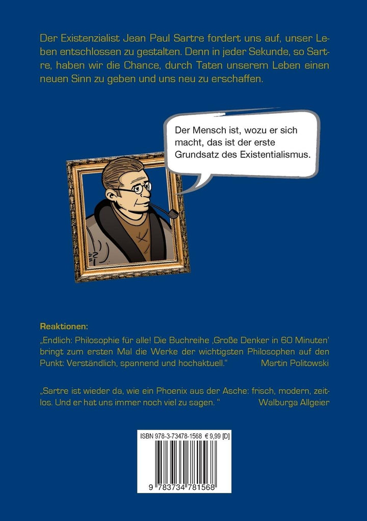 Sartre in 60 Minuten | Ziegler, Walther