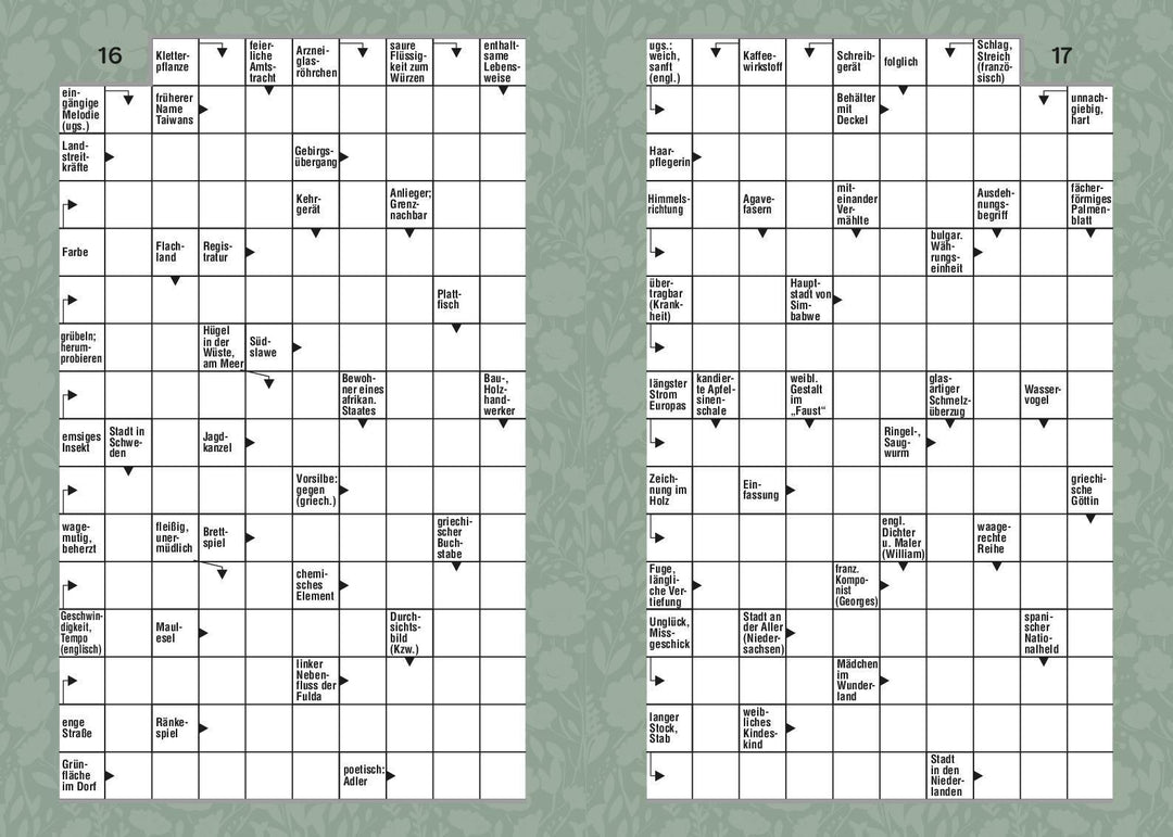 Kreuzworträtsel für zwischendurch | -