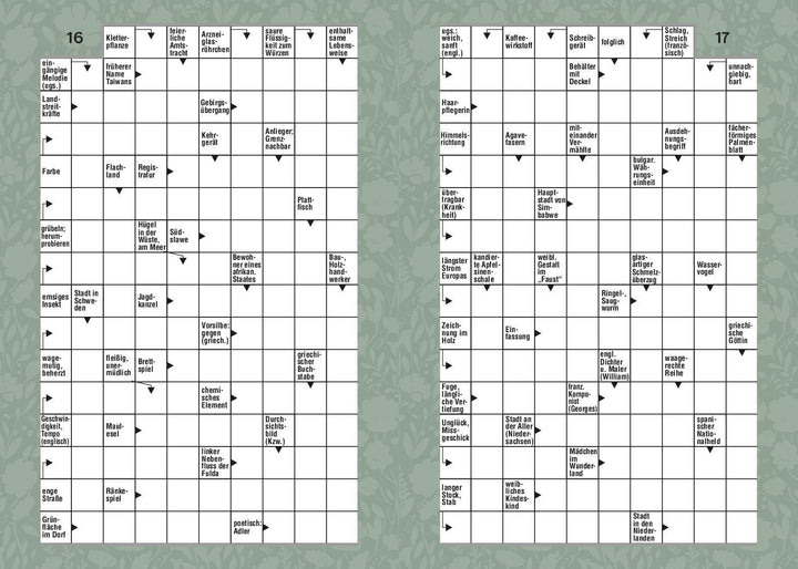 Kreuzworträtsel für zwischendurch | -