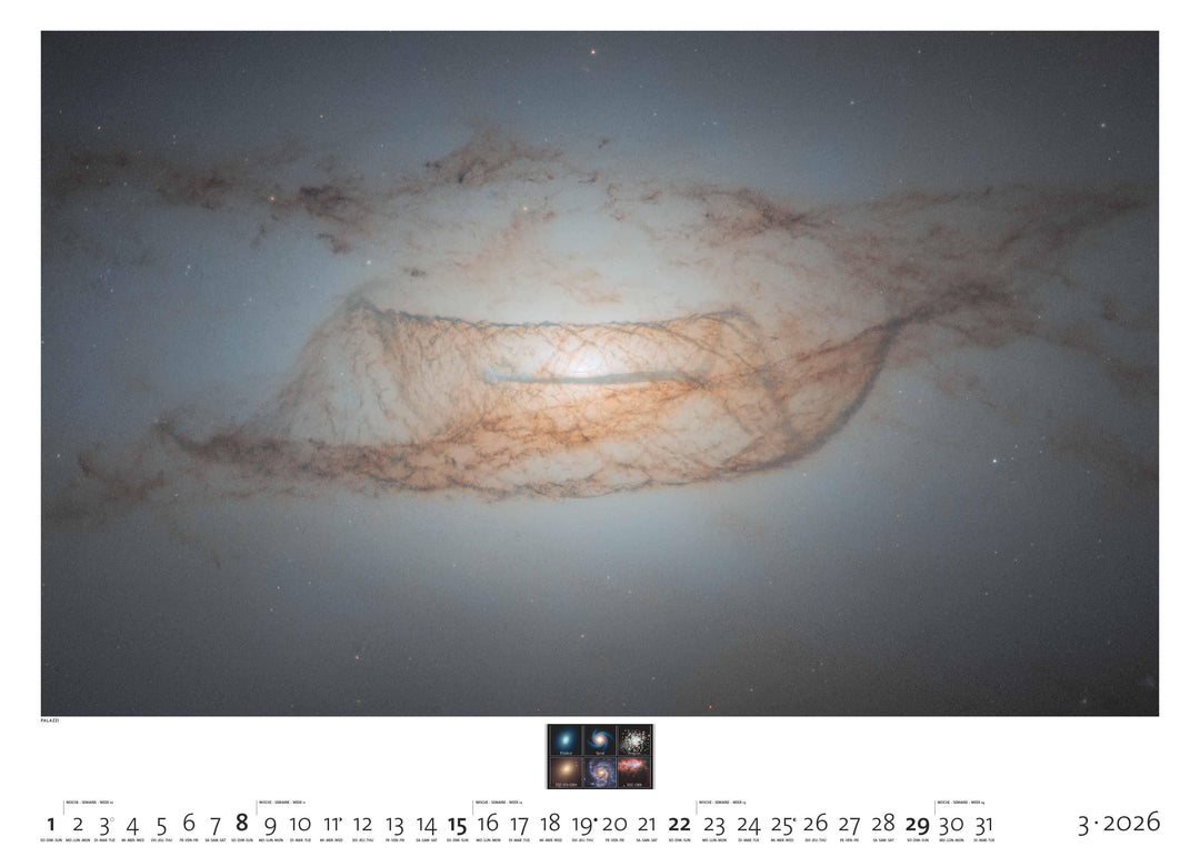 Sternzeit 2026 - Bild-Kalender - Poster-Kalender - 70x50 | Mokler, Felicitas