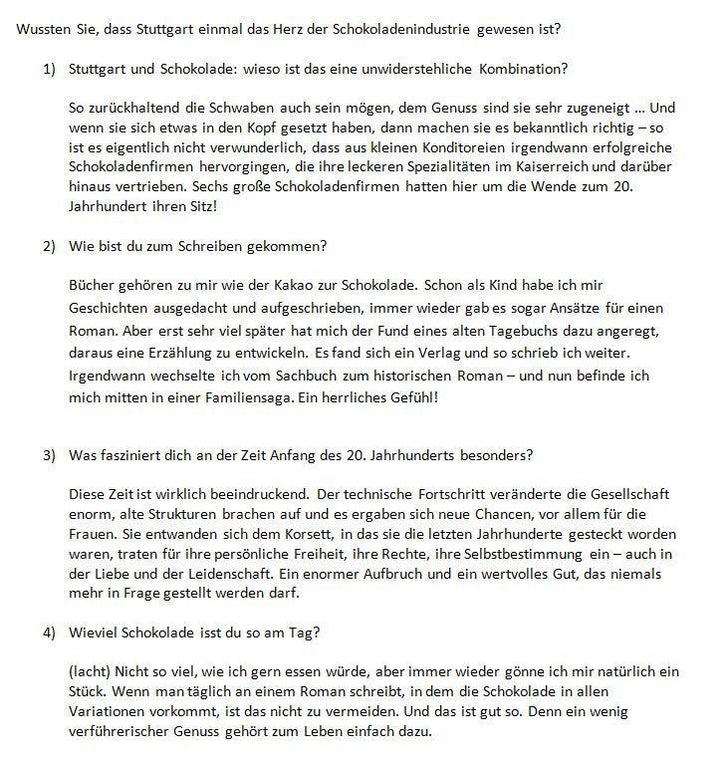 Die Schokoladenvilla | Nikolai, Maria