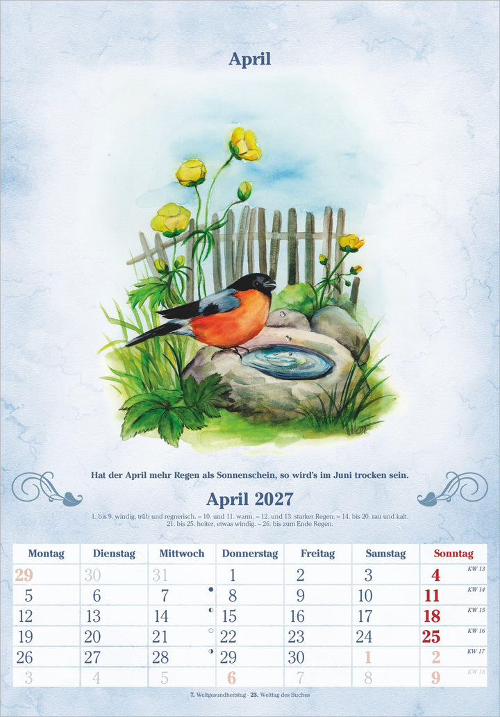 100-jähriger Kalender 2027 | -