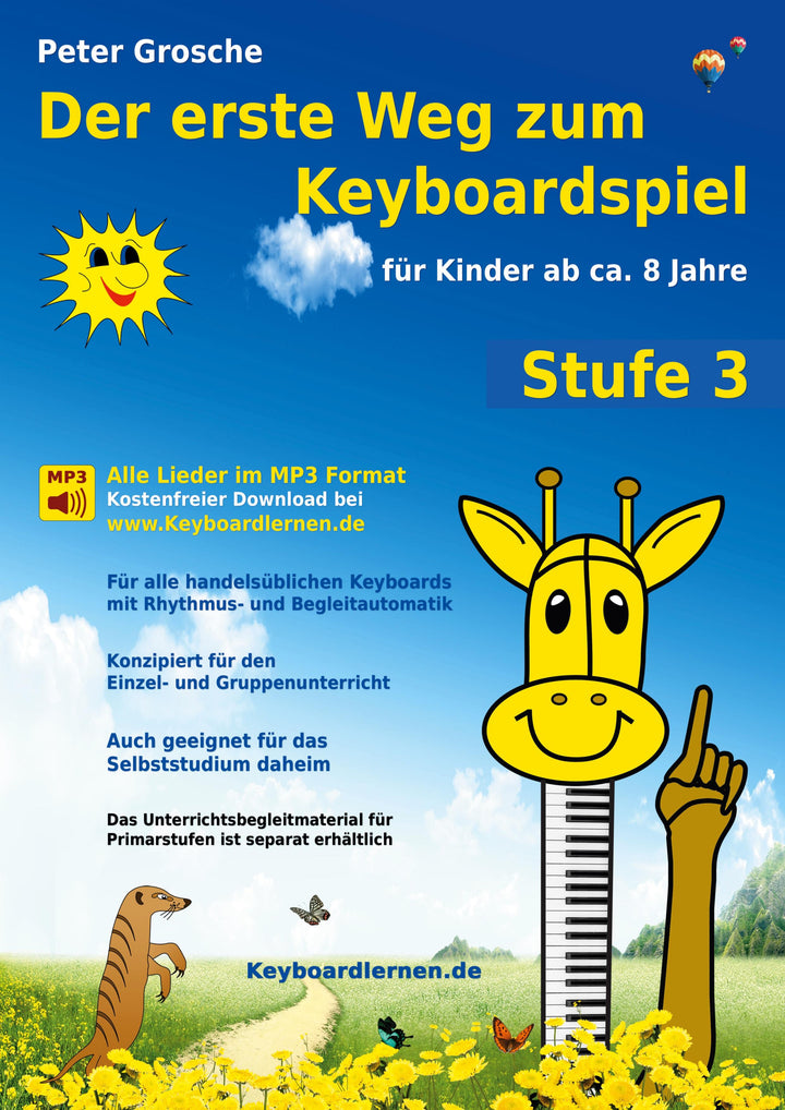 Der erste Weg zum Keyboardspiel (Stufe 3) | Grosche, Peter