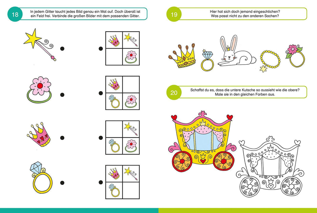 100 Gute-Laune-Rätsel - Prinzessinnen und Feen | -