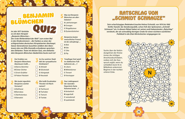 Die 70er Rätselbuch | -