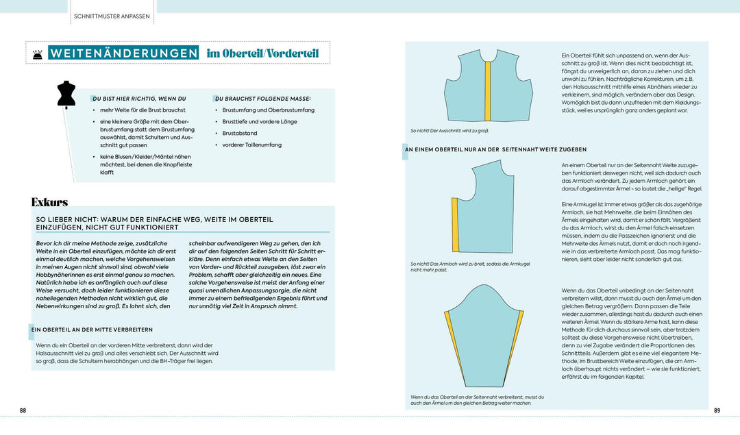 Passt perfekt - Schnittmuster an die eigene Körperform anpassen | Rensch-Ber...