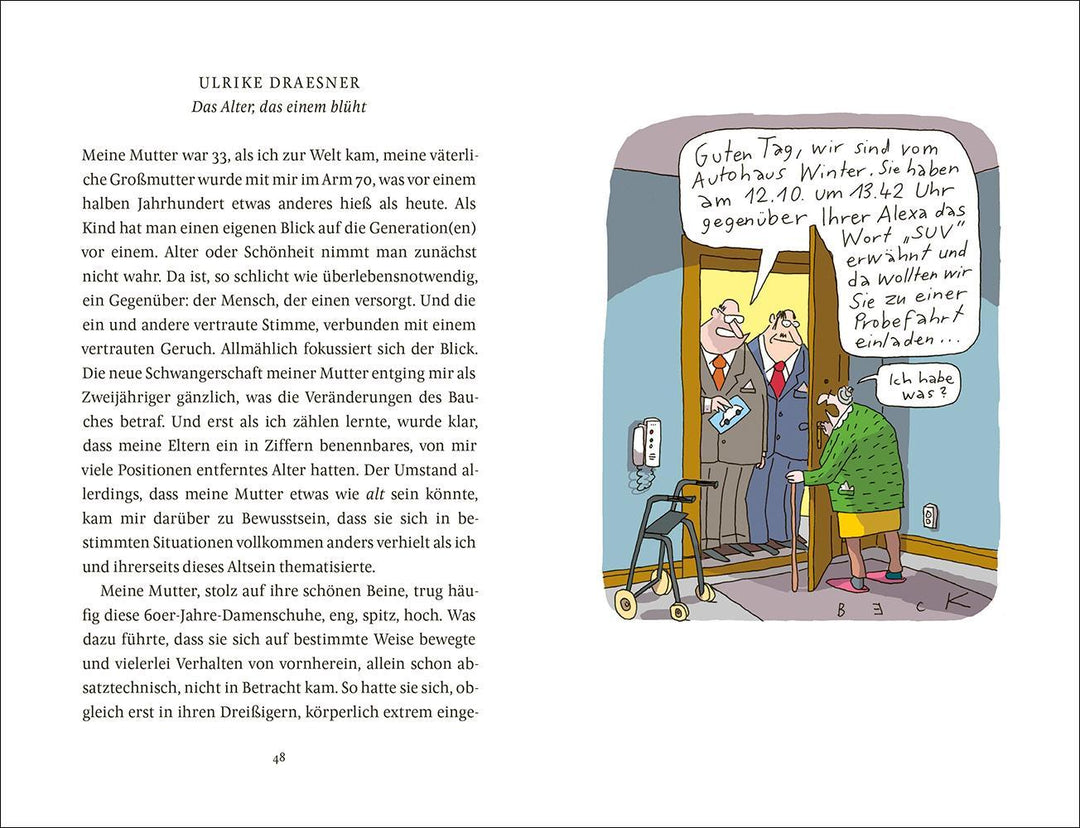 'Warte mal, hab ich zu Hause mein Buch zugemacht?' | -