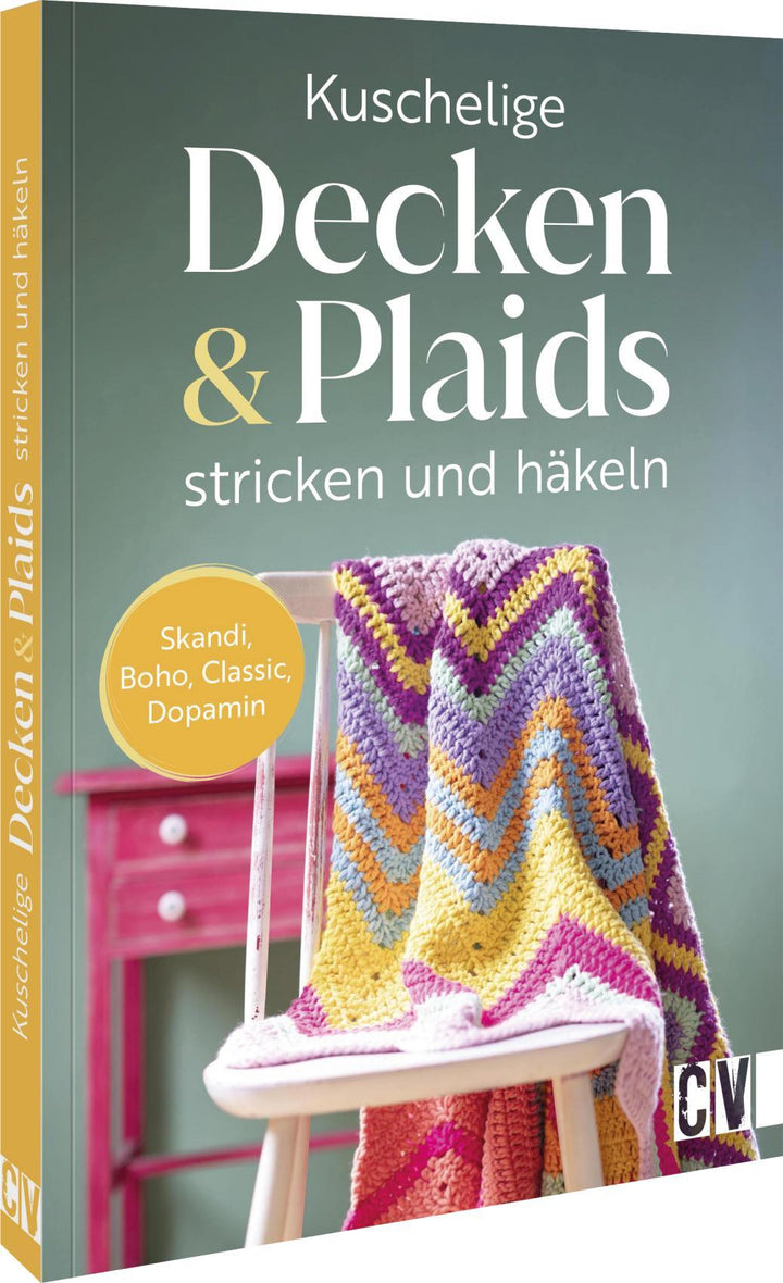Kuschelige Decken und Plaids stricken und häkeln | Emma Kaspar | Myboshi | K...