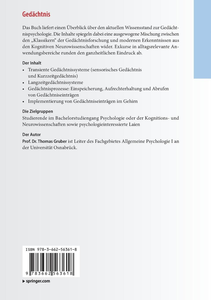 Gedächtnis | Gruber, Thomas