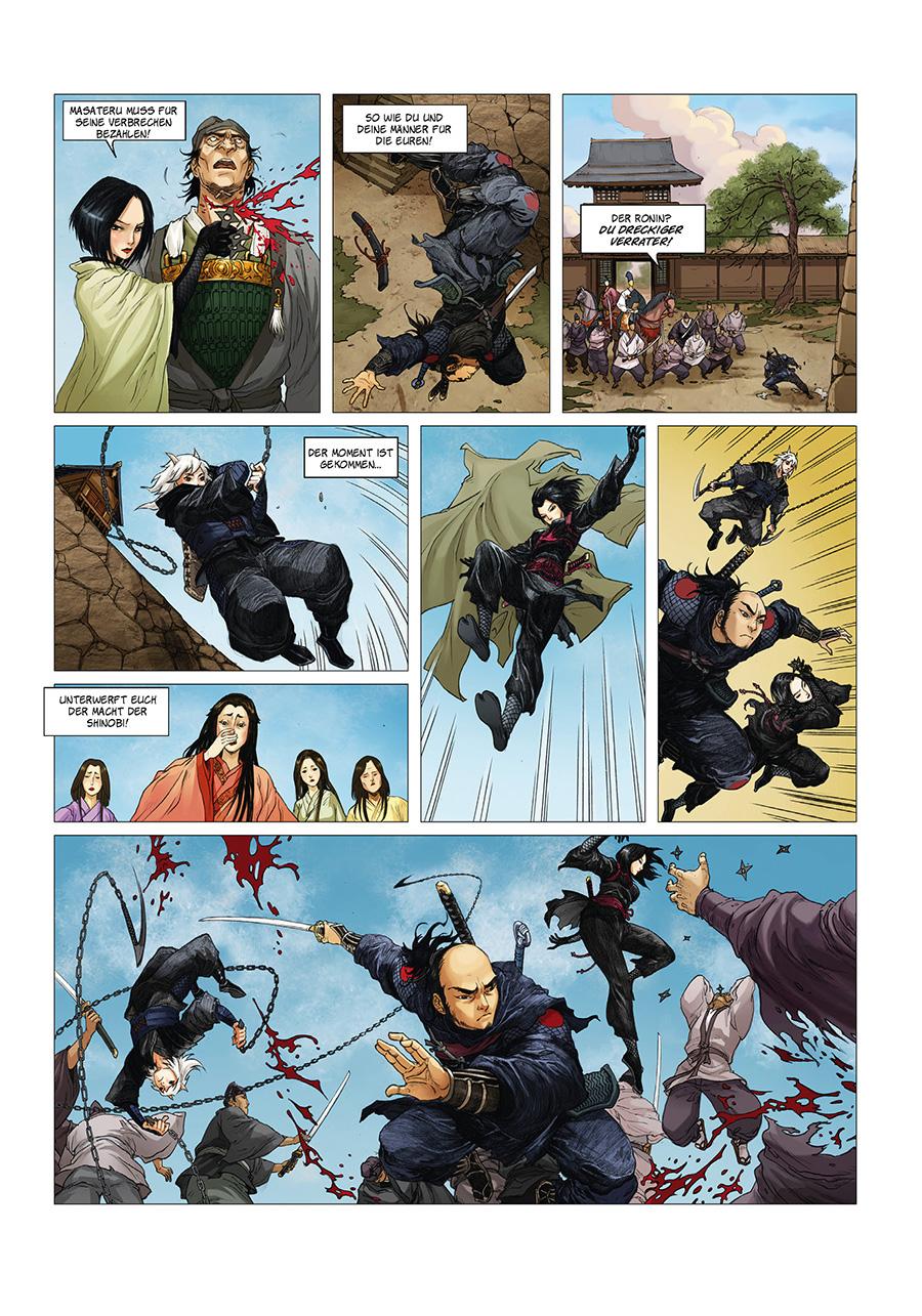 Schatten der Shinobi | Runberg, Sylvain